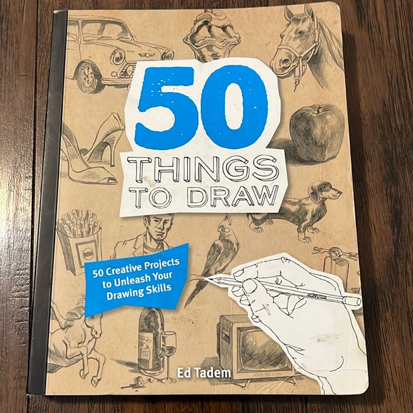 50 things to draw!! Awesome book!! - Picture 1 of 3